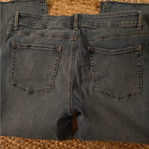 Blue Button-Fly Jeans - Picture 4 of 4